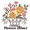 Cross Stitched Flowers